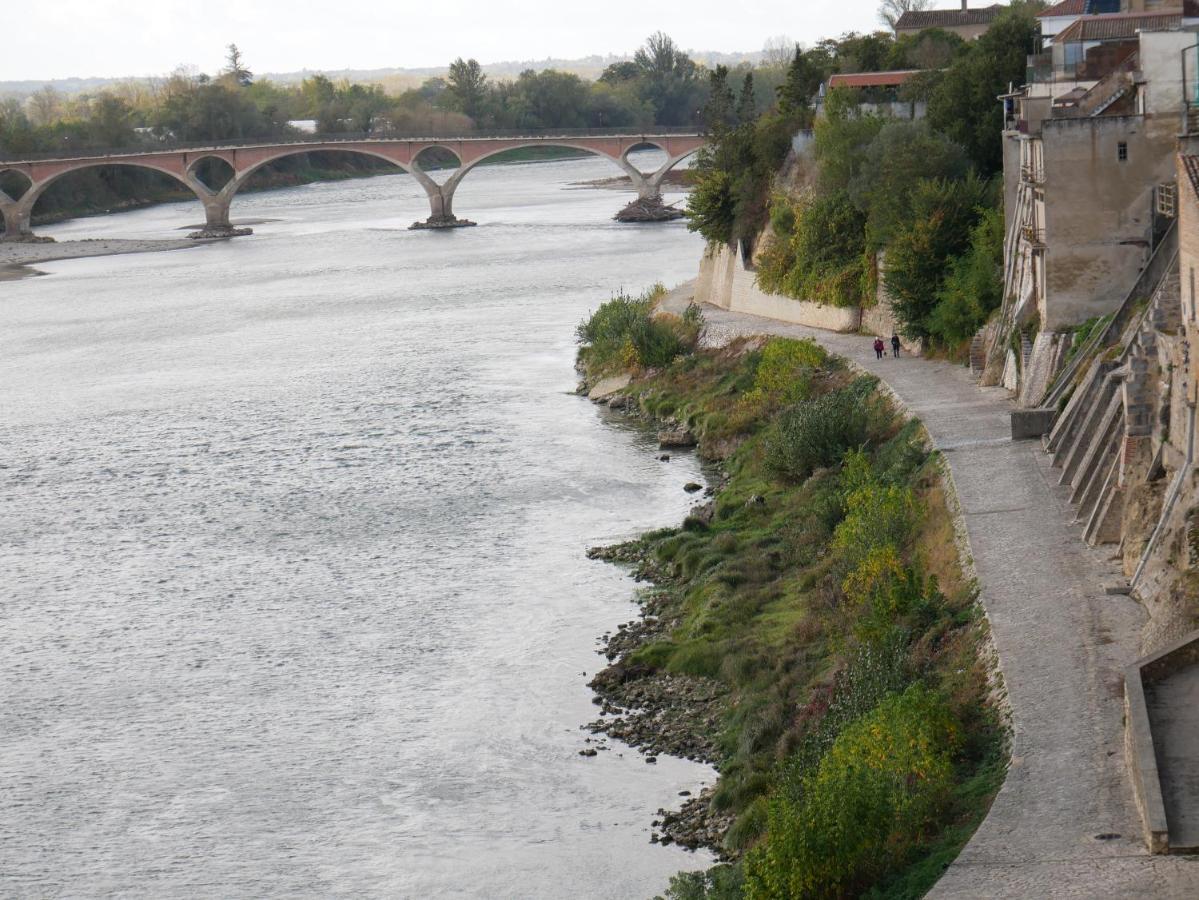 Hotel Restaurant Cote Garonne Le Balcon Des Dames - Tonneins Fauillet Marmande - Vue Panoramique Bord De Garonne Chambres Climatisees Exterior foto